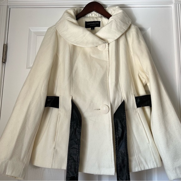 Centigrade Outerwear Winter White Coat Large - Picture 2 of 12